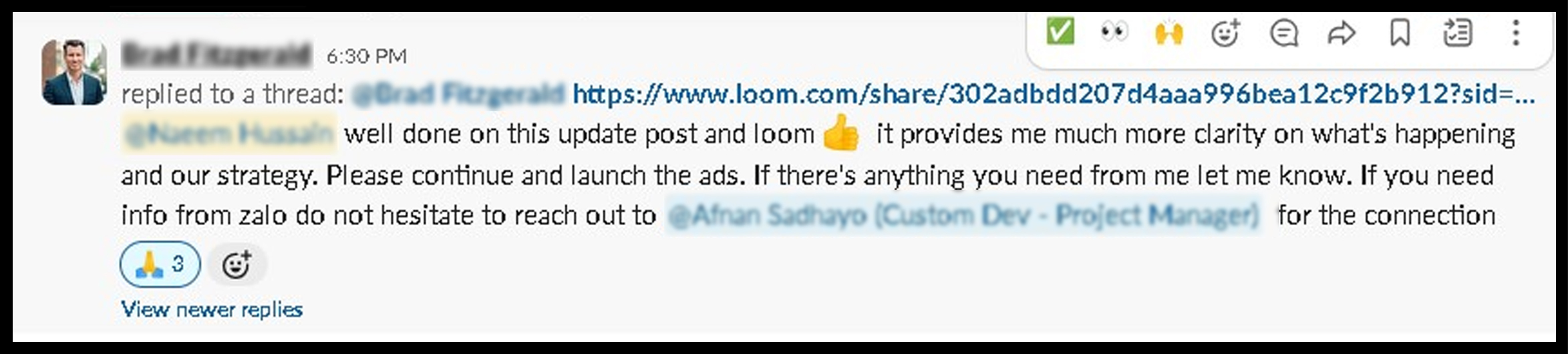 Client Testimonial